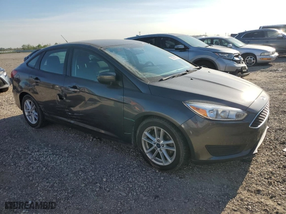 2018 Ford Focus SE with VIN 1FADP3F23JL218107, listed as a Copart auction lot 50221905 with 96,852 mi miles and Salvage Title. Bid and sale history available at carsss.com. Image 4.