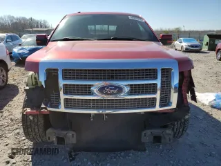 2009 Ford F-150 XL with VIN 1FTPW12V89FB40707, listed as a Copart auction lot 46809785 with 202,587 mi miles and Salvage Title. Bid and sale history available at carsss.com. Image 5.