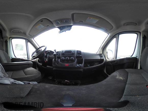 2018 Ram ProMaster Cargo with VIN 3C6URVJG3JE150894, listed as a IAAI auction lot 41256857 with 82,012 mi miles. Bid and sale history available at carsss.com. Image 18.