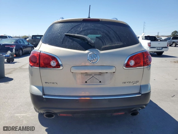 2011 Buick Enclave CXL-2 with VIN 5GAKRCED2BJ188885, listed as a Copart auction lot 47612255 with 128,108 mi miles and Salvage Title. Bid and sale history available at carsss.com. Image 6.