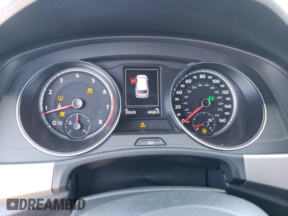 2021 Volkswagen Atlas S with VIN 1V2AC2CA5MC238103, listed as a Copart auction lot 71294704 with 35,543 mi miles and Salvage title. Bid and sale history available at DreamBid. Image 9.