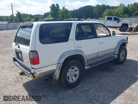 1998 Toyota 4Runner Limited with VIN JT3HN87R9W0162150, listed as a IAAI auction lot 42708949 with 250,089 mi miles and . Bid and sale history available at DreamBid. Image 4.