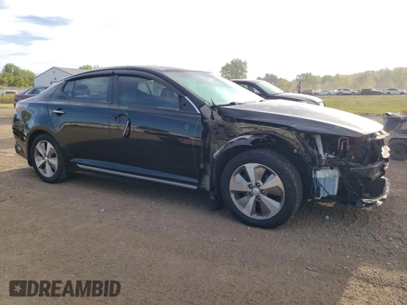 2014 Kia Optima Hybrid EX with VIN KNAGN4AD7E5068408, listed as a Copart auction lot 71589104 with 134,198 mi miles and Salvage Title. Bid and sale history available at carsss.com. Image 4.