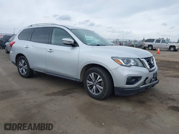 2018 Nissan Pathfinder SL with VIN 5N1DR2MN6JC612384, listed as a IAAI auction lot 41787986 with 149,247 mi miles. Bid and sale history available at carsss.com. Image 1.