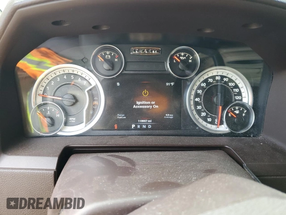 2014 Ram 2500 with VIN 3C6TR5FT9EG116356, listed as a Copart auction lot 78501674 with 119,037 mi miles and Salvage title. Bid and sale history available at DreamBid. Image 9.