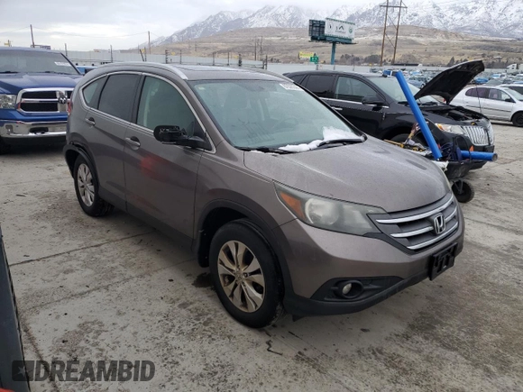 2014 Honda CR-V EX-L with VIN 2HKRM4H76EH623587, listed as a Copart auction lot 87026344 with 155,323 mi miles and Salvage Title. Bid and sale history available at DreamBid. Image 4.