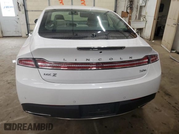 2019 Lincoln MKZ Hybrid Reserve II with VIN 3LN6L5MU8KR620816, listed as a Copart auction lot 58472075 with 38,421 mi miles and Salvage title. Bid and sale history available at DreamBid. Image 6.
