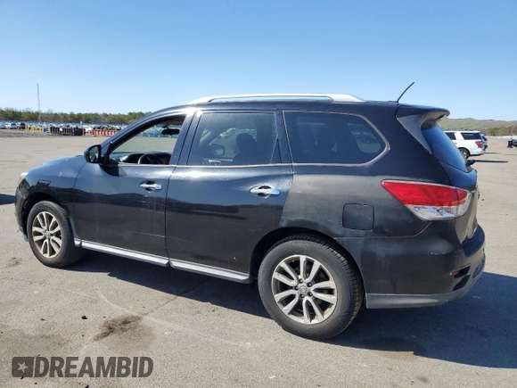 2014 Nissan Pathfinder Platinum with VIN 5N1AR2MM6EC717507, listed as a Copart auction lot 52734495 with 115,330 mi miles and Clean title. Bid and sale history available at DreamBid. Image 2.