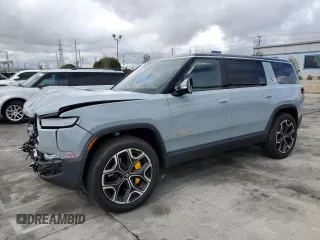 2024 Rivian R1S Adventure with VIN 7PDSGABA7RN038477, listed as a Copart auction lot 48711345 with 0 mi miles and Salvage Title. Bid and sale history available at carsss.com. Image 1.