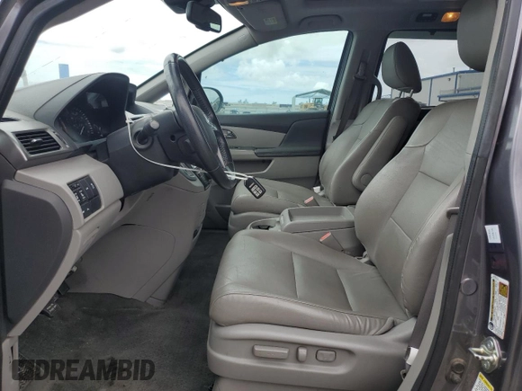 2015 Honda Odyssey Touring Elite with VIN 5FNRL5H95FB058873, listed as a Copart auction lot 53744295 with 139,856 mi miles and Salvage title. Bid and sale history available at DreamBid. Image 7.