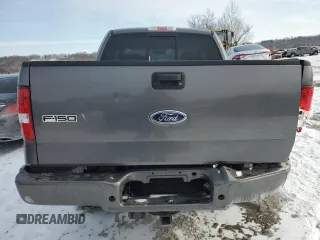 2005 Ford F-150 STX with VIN 1FTRX14W45FB61544, listed as a Copart auction lot 45526925 with 0 mi miles and Salvage Title. Bid and sale history available at carsss.com. Image 6.