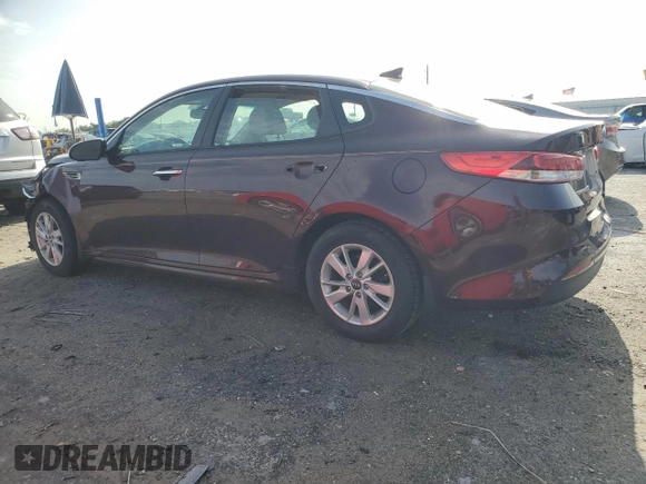 2016 Kia Optima LX z VIN 5XXGT4L39GG038855, wystawiony jako Copart lot #59394245 z przebiegiem 169 825 mil mil oraz Nie do naprawy • Non repairable. Historia ofert i sprzedaży dostępna na DreamBid. Obrazek 2.