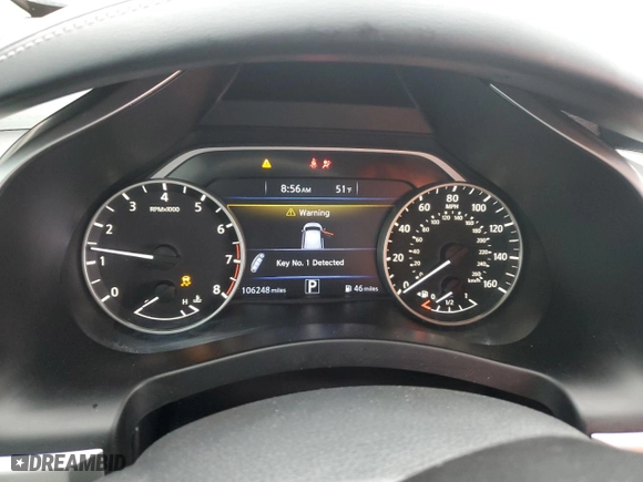 2017 Nissan Murano SL with VIN 5N1AZ2MG4HN199352, listed as a Copart auction lot 86450184 with 106,248 mi miles and Salvage Title. Bid and sale history available at carsss.com. Image 9.