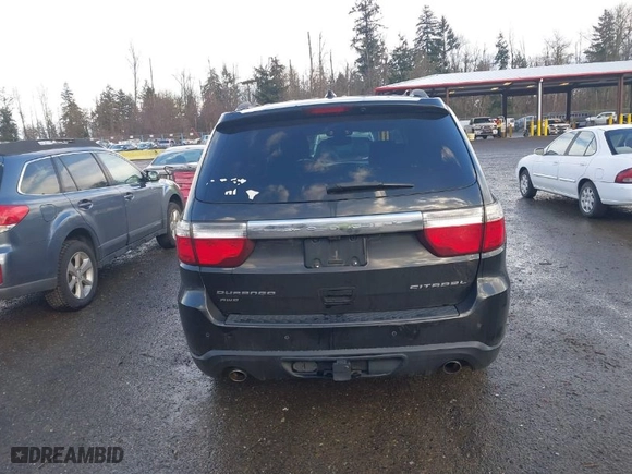 2013 Dodge Durango Citadel with VIN 1C4SDJET1DC686804, listed as a IAAI auction lot 41659284 with 125,139 mi miles. Bid and sale history available at carsss.com. Image 16.