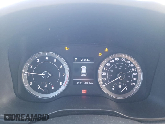 2022 Hyundai Venue SEL with VIN KMHRC8A36NU161003, listed as a Copart auction lot 85650344 with 37,619 mi miles and Clean Title. Bid and sale history available at DreamBid. Image 9.