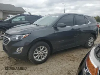 2020 Chevrolet Equinox LT with VIN 2GNAXUEV3L6112287, listed as a Copart auction lot 53550415 with 103,925 mi miles and Salvage Title. Bid and sale history available at DreamBid. Image 1.