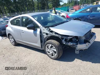 2024 Subaru Impreza z VIN JF1GUABC3R8238767, wystawiony jako IAAI lot #42322908 z przebiegiem 20 445 mil mil oraz . Historia ofert i sprzedaży dostępna na DreamBid. Obrazek 1.