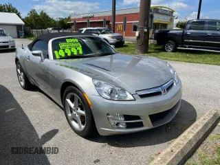 2008 Saturn Sky with VIN 1G8MB35B68Y100988, listed as a Copart auction lot 82309344 with 22,173 mi miles and Clean Title. Bid and sale history available at carsss.com. Image 1.