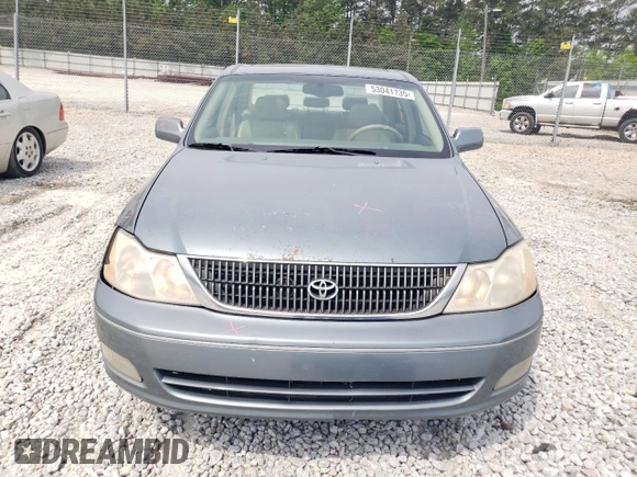 2001 Toyota Avalon XL w/Bucket Seats with VIN 4T1BF28B91U122547, listed as a Copart auction lot 53041735 with 254,722 mi miles and Salvage Title. Bid and sale history available at carsss.com. Image 5.