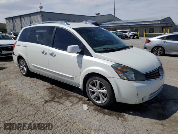 2007 Nissan Quest SL z VIN 5N1BV28U17N133503, wystawiony jako Copart lot #50760555 z przebiegiem 142 519 mil mil oraz Szkoda całkowita • Salvage title. Historia ofert i sprzedaży dostępna na DreamBid. Obrazek 4.