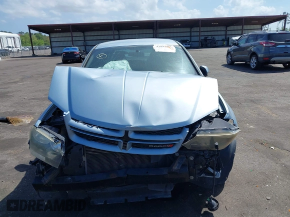 2013 Dodge Avenger SXT with VIN 1C3CDZCB0DN521591, listed as a IAAI auction lot 41891451 with 100,234 mi miles and . Bid and sale history available at carsss.com. Image 12.