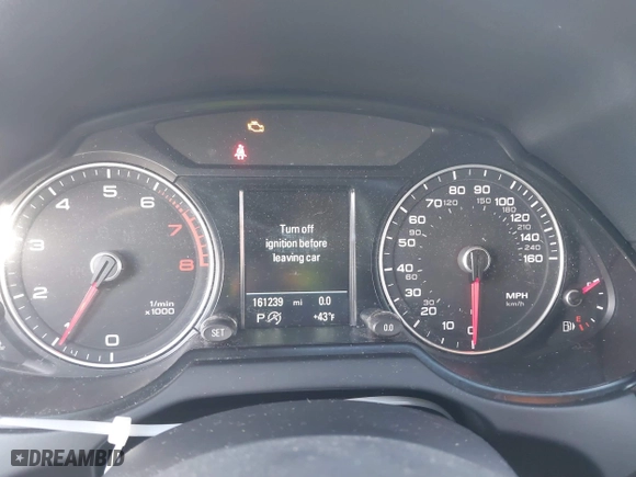 2016 Audi Q5 Premium Plus with VIN WA1D7AFPXGA042617, listed as a IAAI auction lot 41077195 with 161,239 mi miles. Bid and sale history available at carsss.com. Image 7.
