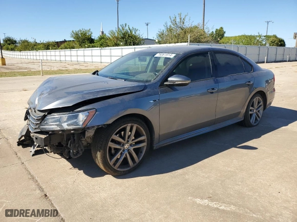 2018 Volkswagen Passat 2.0T S with VIN 1VWAA7A36JC025808, listed as a Copart auction lot 76061914 with NaN miles and Salvage Title. Bid and sale history available at carsss.com. Image 1.