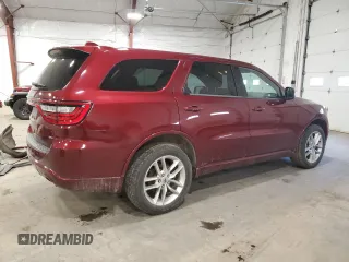 2021 Dodge Durango GT Plus z VIN 1C4RDJDG8MC695745, wystawiony jako Copart lot #51138745 z przebiegiem 76 126 mil mil oraz Szkody całkowita. Historia ofert i sprzedaży dostępna na DreamBid. Obrazek 3.