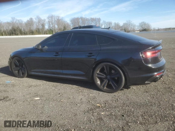 2019 Audi RS 5 Sportback z VIN WUABWCF56KA903376, wystawiony jako Copart lot #42974955 z przebiegiem 39 286 mil mil oraz Szkoda całkowita • Salvage title. Historia ofert i sprzedaży dostępna na DreamBid. Obrazek 2.