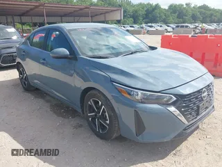 2024 Nissan Sentra SV with VIN 3N1AB8CV6RY334432, listed as a IAAI auction lot 42585146 with 20,765 mi miles and . Bid and sale history available at DreamBid. Image 1.