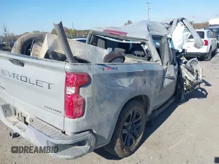 2024 Chevrolet Silverado 1500 Custom with VIN 3GCPDBEK5RG291497, listed as a IAAI auction lot 40699889 with Not Provided miles and . Bid and sale history available at DreamBid. Image 4.
