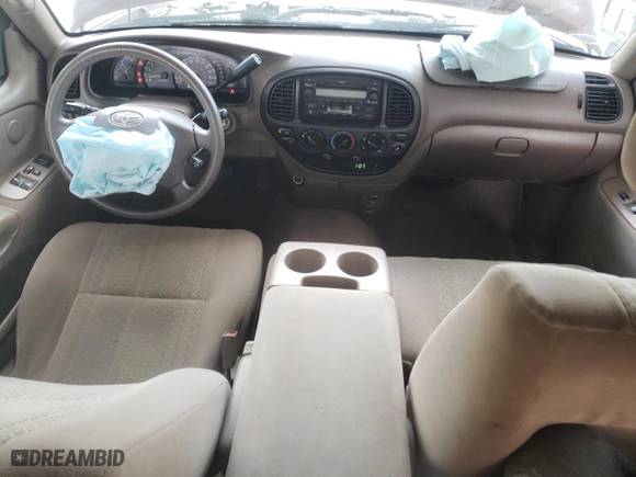 2003 Toyota Tundra SR5 with VIN 5TBRT341X3S427473, listed as a Copart auction lot 51870165 with 108,052 mi miles and Salvage Title. Bid and sale history available at carsss.com. Image 8.