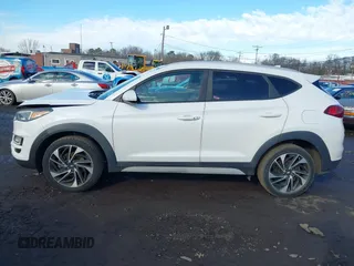 2019 Hyundai Tucson Ultimate with VIN KM8J3CAL3KU892709, listed as a IAAI auction lot 41216616 with 86,026 mi miles. Bid and sale history available at carsss.com. Image 14.