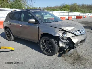 2004 Nissan Murano SE z VIN JN8AZ08WX4W306827, wystawiony jako Copart lot #54334035 z przebiegiem Nie podano mil oraz Szkoda całkowita • Salvage title. Historia ofert i sprzedaży dostępna na DreamBid. Obrazek 4.