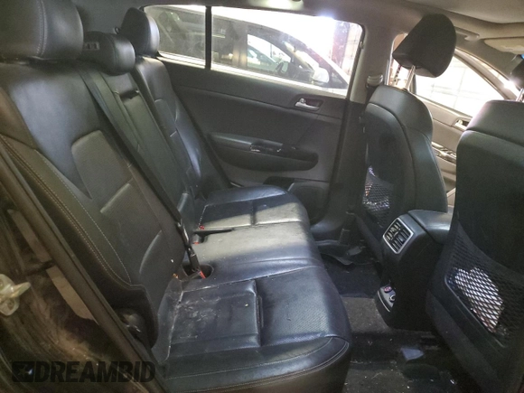 2020 Kia Sportage EX with VIN KNDPNCAC7L7631897, listed as a Copart auction lot 55474655 with 114,403 mi miles and Salvage title. Bid and sale history available at DreamBid. Image 11.