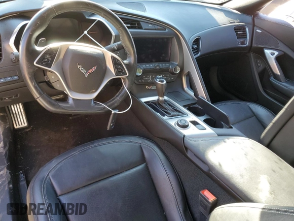 2019 Chevrolet Corvette 2LT with VIN 1G1YD2D73K5107276, listed as a Copart auction lot 79177453 with 11,280 mi miles. Bid and sale history available at carsss.com. Image 8.