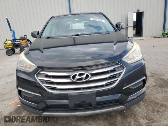 2017 Hyundai Santa Fe 2.4L z VIN 5NMZT3LB6HH040009, wystawiony jako Copart lot #58953685 z przebiegiem 161 455 mil mil oraz Szkoda całkowita • Salvage title. Historia ofert i sprzedaży dostępna na DreamBid. Obrazek 5.