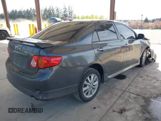 2010 Toyota Corolla with VIN 1NXBU4EE3AZ286182, listed as a IAAI auction lot 42047243 with 1 mi miles. Bid and sale history available at carsss.com. Image 4.