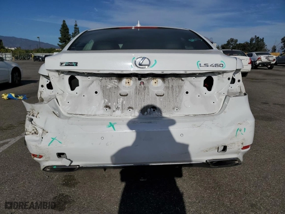 2017 Lexus LS with VIN JTHBL5EF9H5144136, listed as a Copart auction lot 77205884 with 98,151 mi miles and Salvage Title. Bid and sale history available at carsss.com. Image 6.