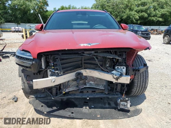 2023 Genesis GV70 2.5T with VIN KMUMADTB3PU111631, listed as a Copart auction lot 60283415 with 37,708 mi miles and Salvage title. Bid and sale history available at DreamBid. Image 5.