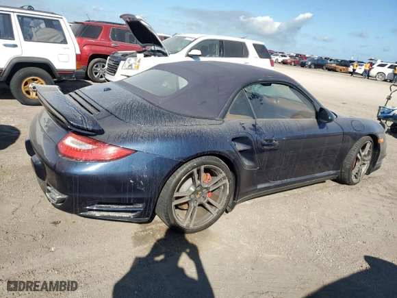 2010 Porsche 911 Turbo S with VIN WP0CD2A98AS773203, listed as a Copart auction lot 74502234 with 0 mi miles and Non Repairable. Bid and sale history available at carsss.com. Image 3.