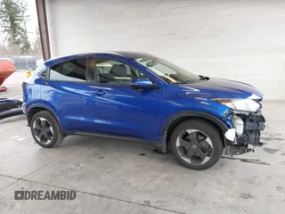2018 Honda HR-V EX-L Navi with VIN 3CZRU6H79JM727548, listed as a IAAI auction lot 41809410 with 63,730 mi miles. Bid and sale history available at carsss.com. Image 14.