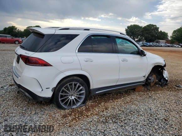 2022 Mercedes-Benz GLE 450 with VIN 4JGFB5KB9NA659899, listed as a Copart auction lot 56852885 with 31,324 mi miles and Salvage title. Bid and sale history available at DreamBid. Image 3.