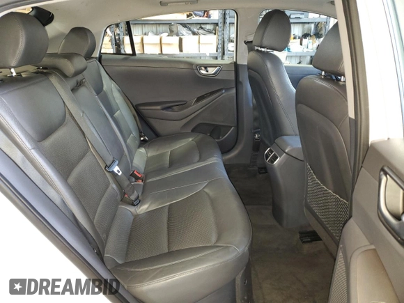 2021 Hyundai Ioniq Limited with VIN KMHC05LC2MU260992, listed as a Copart auction lot 80240064 with 120,266 mi miles and Clean title. Bid and sale history available at DreamBid. Image 10.