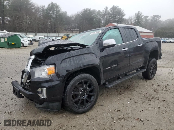 2022 GMC Canyon 4WD Denali with VIN 1GTG6EEN8N1124601, listed as a Copart auction lot 83953604 with 26,045 mi miles and Salvage Title. Bid and sale history available at carsss.com. Image 1.