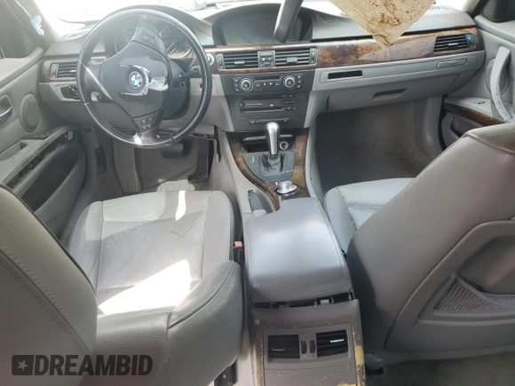 2007 BMW 3 Series 328i with VIN WBAVA33517KX71185, listed as a Copart auction lot 53839015 with Not provided miles and Salvage title. Bid and sale history available at DreamBid. Image 8.
