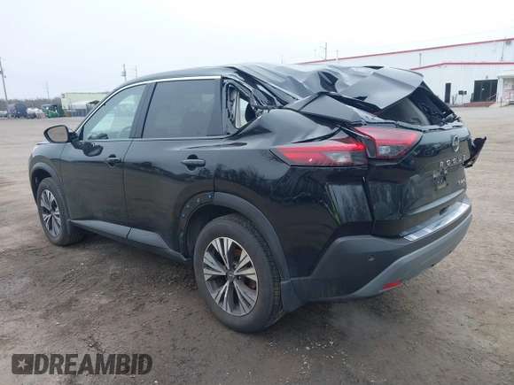 2023 Nissan Rogue SV with VIN JN8BT3BB9PW497125, listed as a IAAI auction lot 41524371 with 15,728 mi miles. Bid and sale history available at carsss.com. Image 3.
