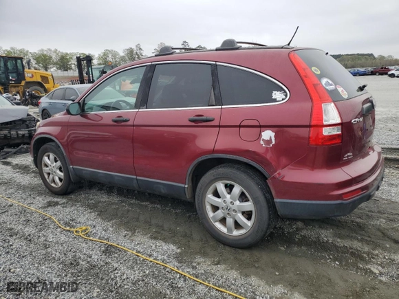 2011 Honda CR-V SE with VIN 5J6RE4H46BL051697, listed as a Copart auction lot 51155985 with 195,989 mi miles and Salvage Title. Bid and sale history available at carsss.com. Image 2.