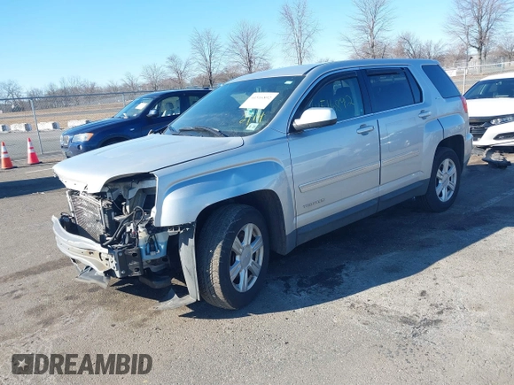 2016 GMC Terrain SLE with VIN 2GKALMEK1G6245795, listed as a IAAI auction lot 41516892 with 165,563 mi miles. Bid and sale history available at carsss.com. Image 17.