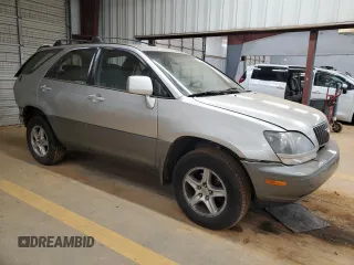 1999 Lexus RX 300 Luxury SUV with VIN JT6GF10U1X0039266, listed as a Copart auction lot 43052215 with 219,730 mi miles and Salvage Title. Bid and sale history available at carsss.com. Image 4.